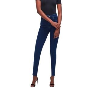 GOOD AMERICAN Blue Always Fits Good Waist 6-12 NWOT